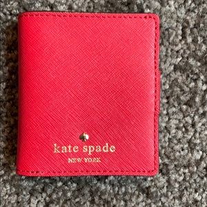 Kate spade red wallet